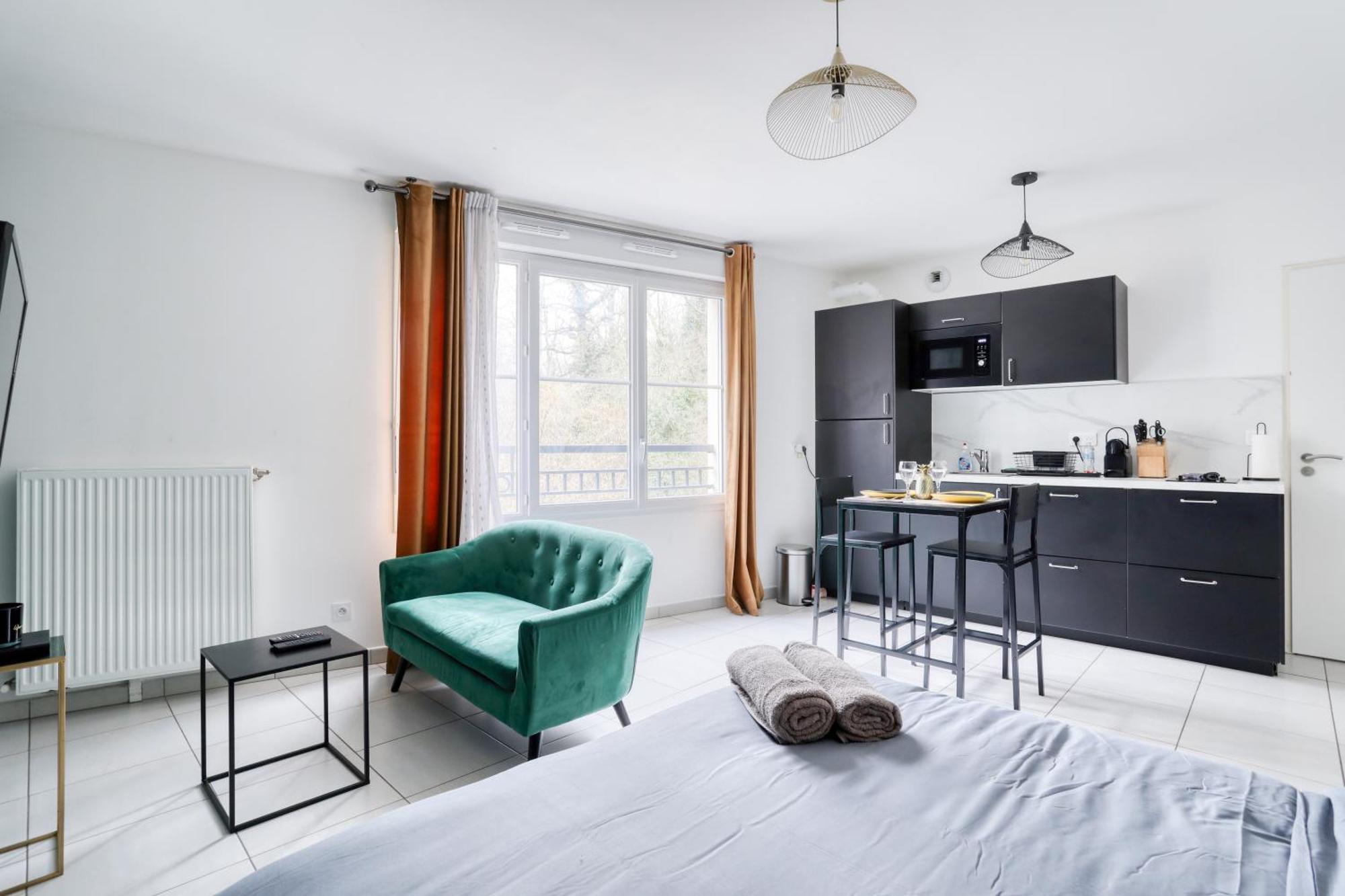 Le Modern Chic - 2 Pers -Disneyland/Val D'Europe A 10 Min Montévrain Eksteriør bilde